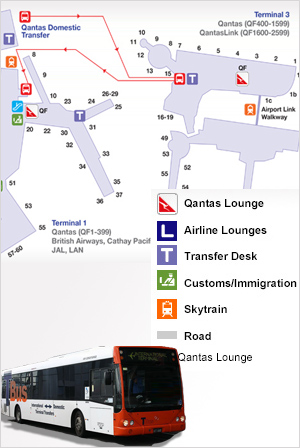 трансфер  между международным и внутренними терминалами в аэропорту Сиднея